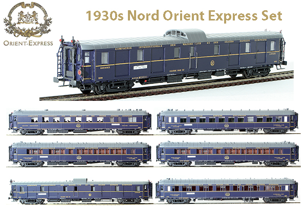 LS Models MW-1001 - Orient Express Nord 7 Car Set